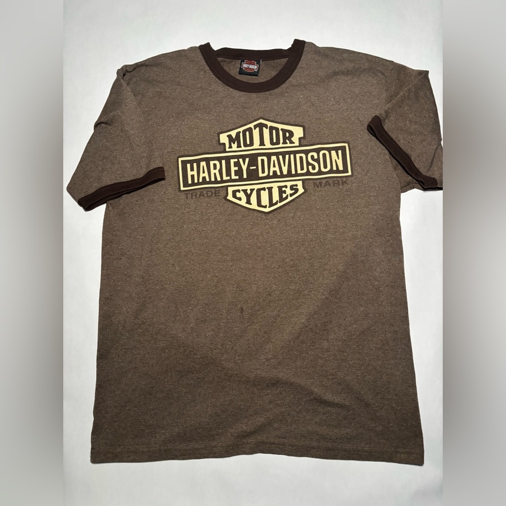 Harley-Davidson Brown Graphic Tee XL